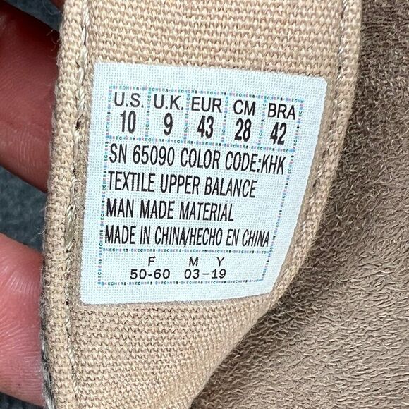 Skechers Rosen Sandals Men's 10 Khaki Athletic Outdoor Summer Beach Flip Flops - Picture 12 of 12